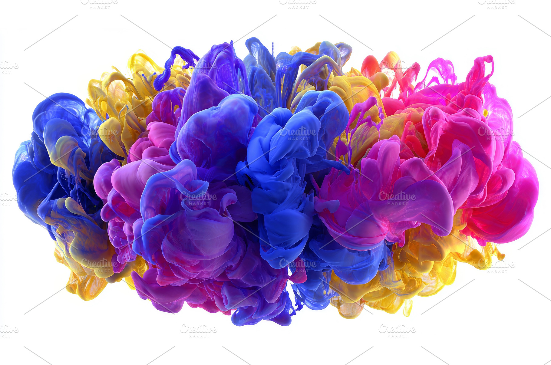 A dynamic fluid art design is, an Abstract Photo by ZinetroN