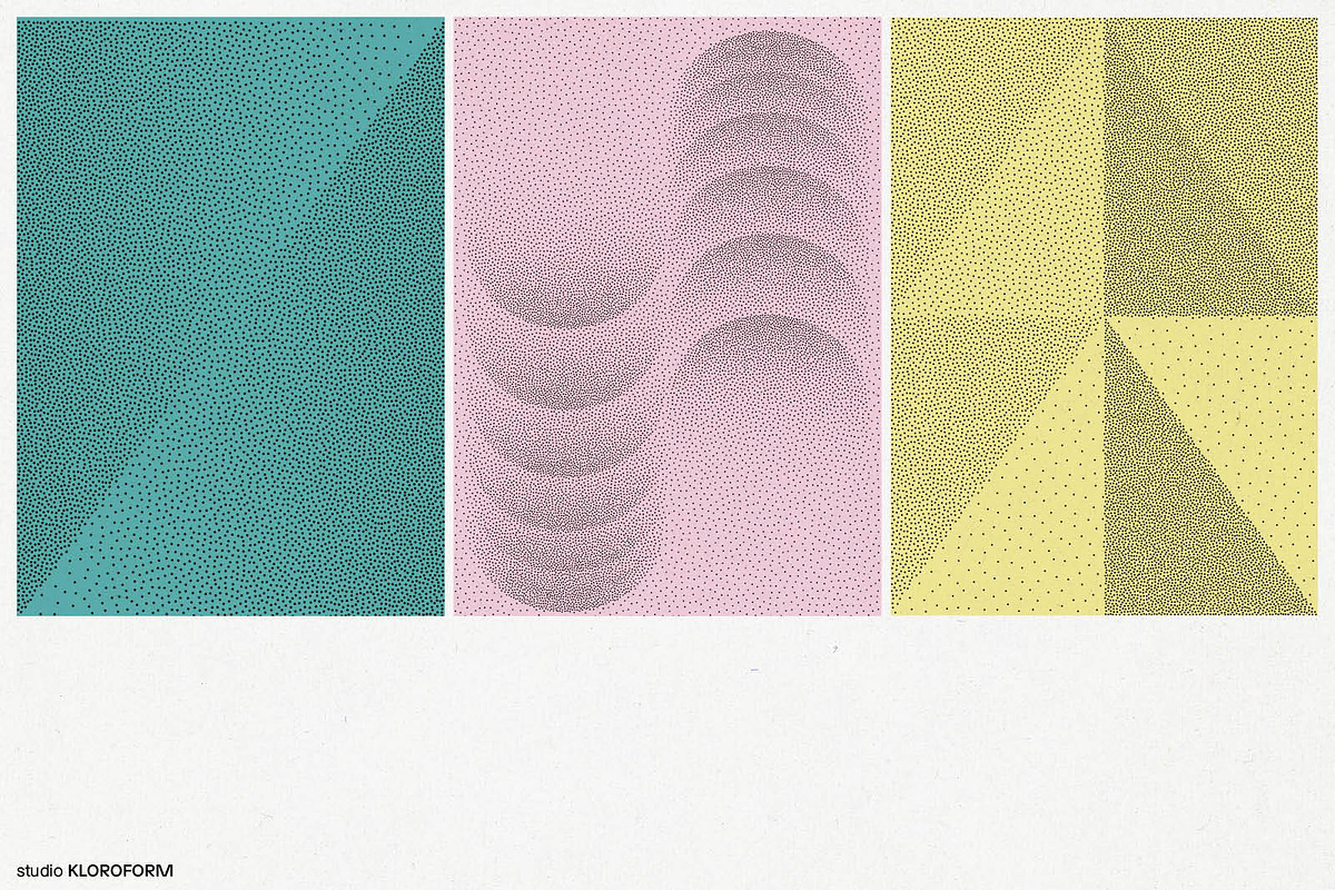Stipple 2 - 100 dotted objects, an Object Graphic by kloroform (Photo 5 of 21)
