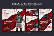 Football Soccer Social Media Post, a Social Media Template by Creative_View (Thumbnail 3 of 8)