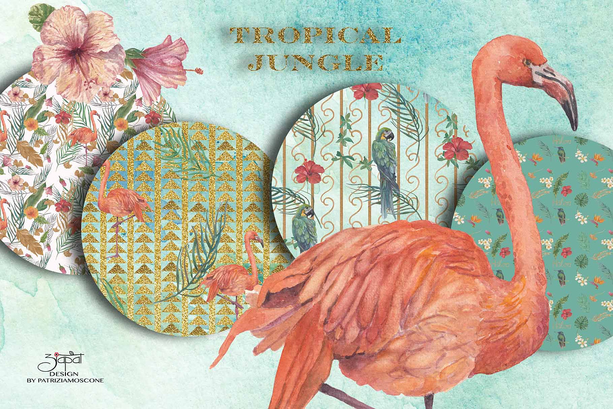 Tropical Jungle, an Animal Illustration by patriziamoscone (Photo 4 of 4)
