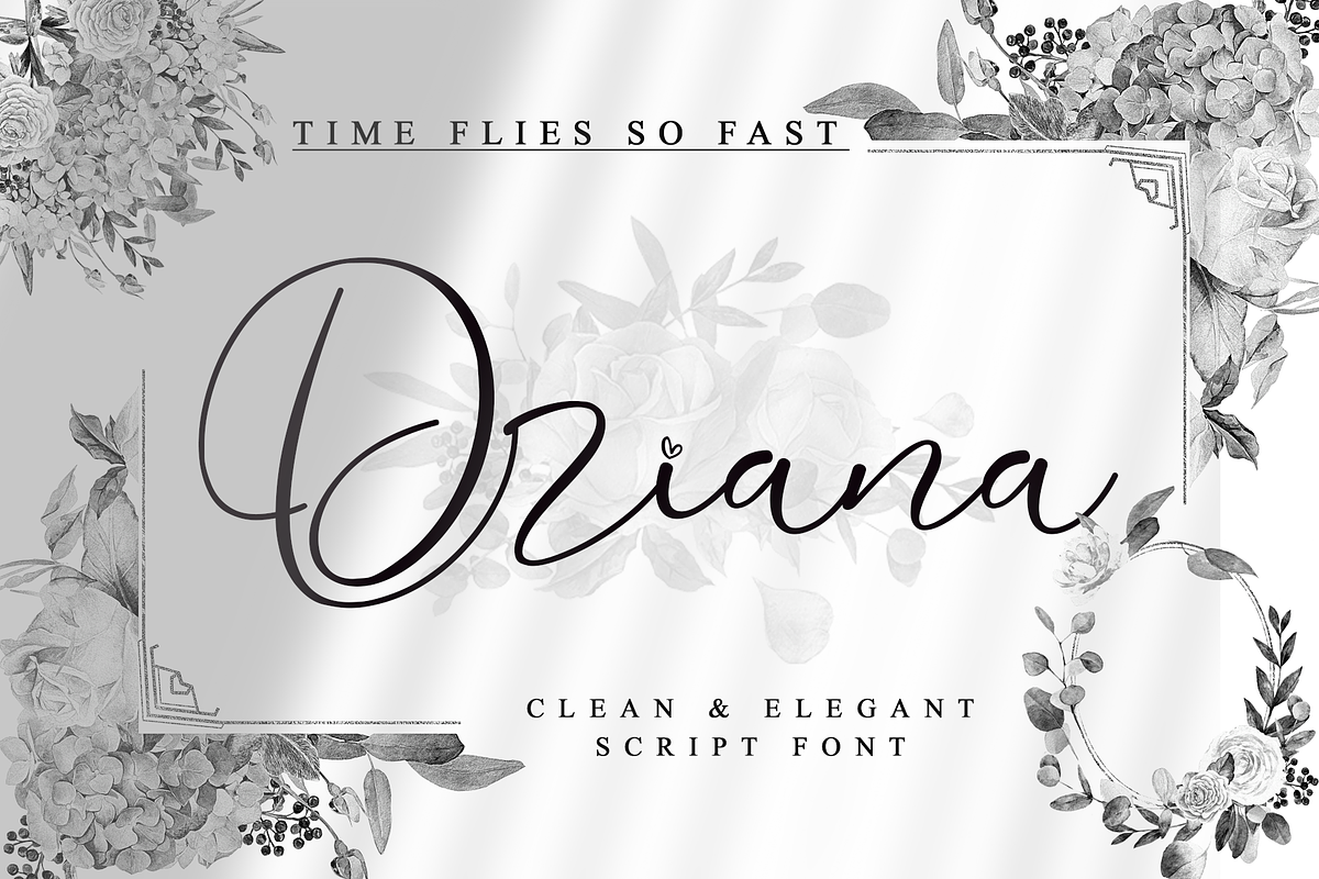 Driana Brideth, a Script Font by Aldedesign (Photo 1 of 10)