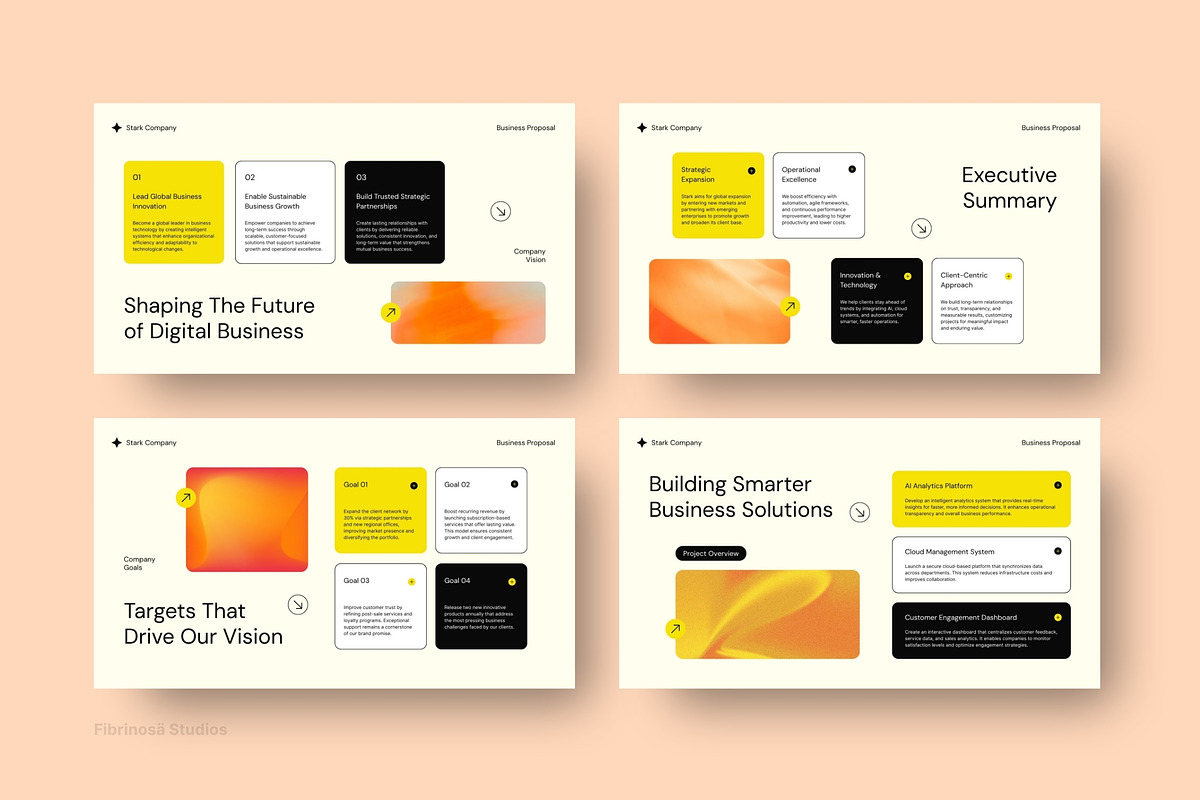 Strategic Business Proposal, a Presentation Template by FIBRINOSÄ (Photo 7 of 7)