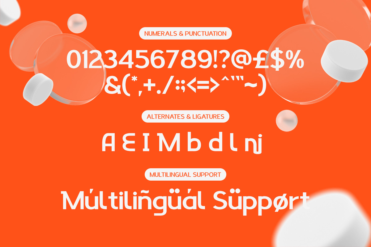 Ecliptica Modern Sans Serif Font, a Sans Serif Font by Vadovastd (Photo 3 of 8)