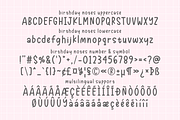 Birthday Notes - Playful Font, a Handwritten Font by Keithzo (Thumbnail 5 of 5)