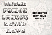 City Tour, a Slab Serif Font by Bramcreative (Thumbnail 12 of 16)