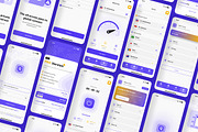 VPN App Mobile UI KIT, an App Template by UICreative (Thumbnail 4 of 4)