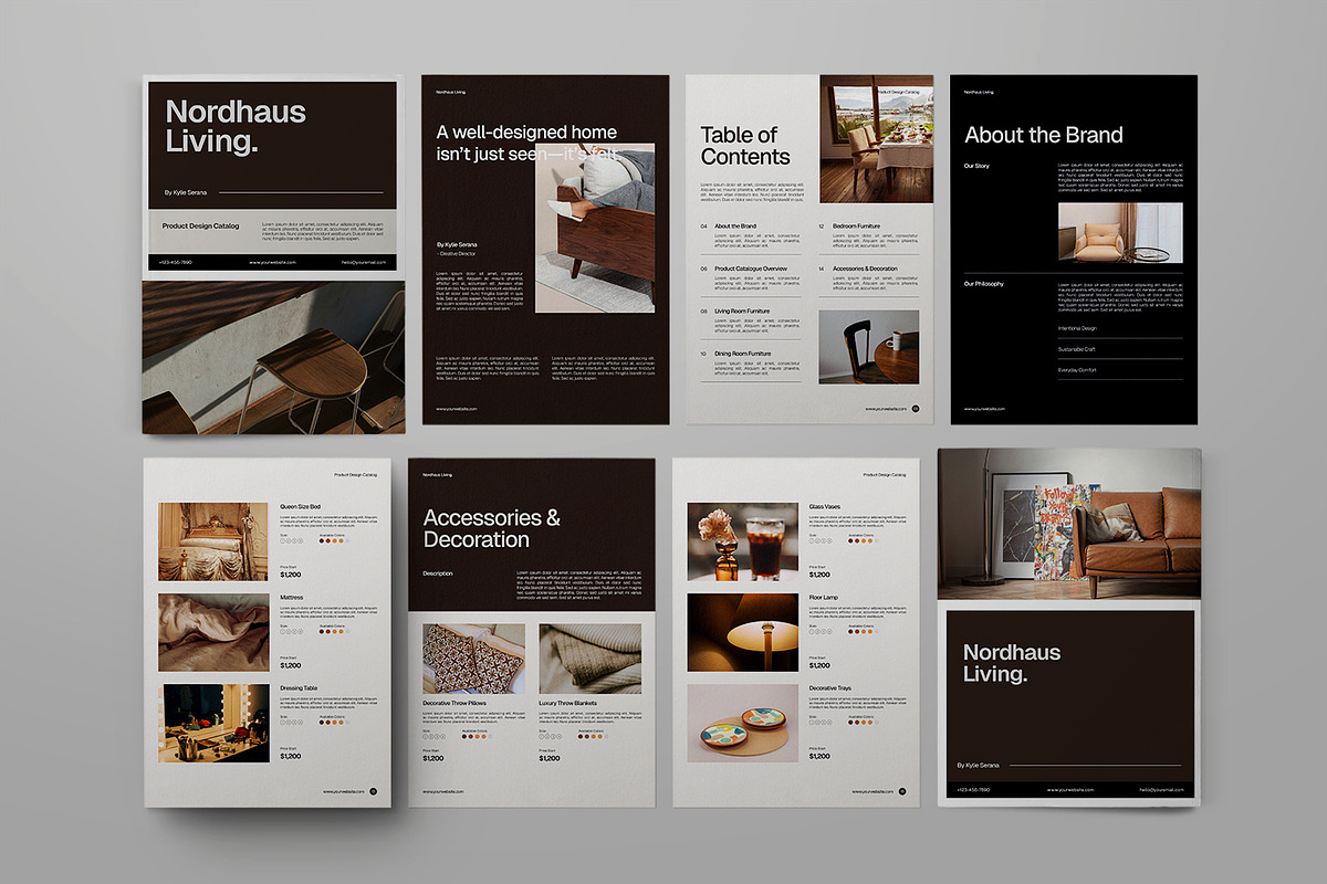 Furniture Product Catalog Magazine, a Print Template by Portocraft (Photo 6 of 6)