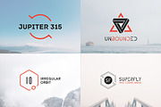 10 Futuristic Logos Pack, a Branding & Logo Template by fortyfive (Thumbnail 7 of 7)