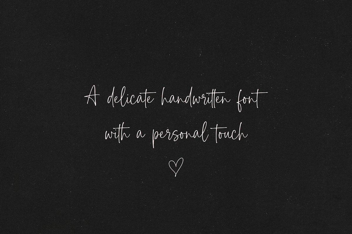 Chloe Mathel Handwritten Font, a Script Font by gafaroff studio (Photo 2 of 10)