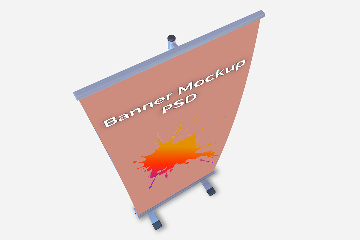 X Banner Mock-up, an Advertising Mockup by Proshanta Sarker (Photo 5 of 5)