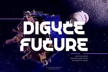 Digyte Future - Digital Space Font