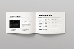 Minimalist Brand Guideline-Landscape