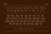 Aroges Elegant Serif Font, a Serif Font by Perfectype (Thumbnail 8 of 8)