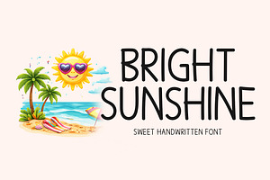 Bright Sunshine Typeface