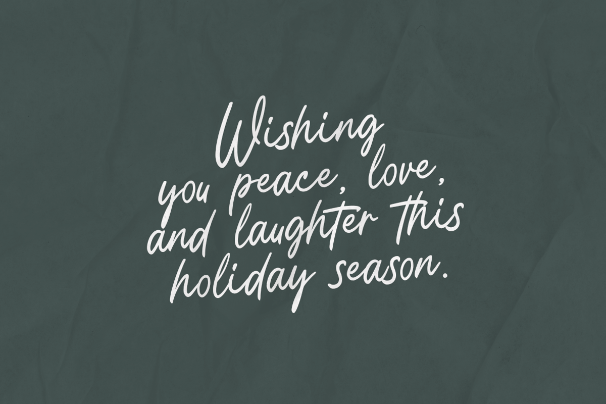 A Merry Font || The Winter Scripture, a Script Font by Rochart (Photo 2 of 7)