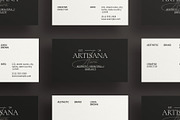 Minimal Business Card Template, a Business Card Template by ArtisanaAura (Thumbnail 7 of 7)