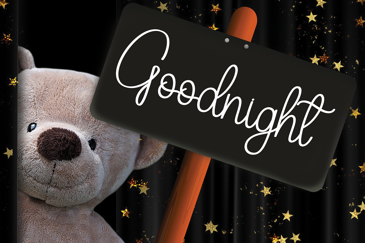 Moonlight | Script Font, a Handwritten Font by Scratchones (Photo 4 of 8)