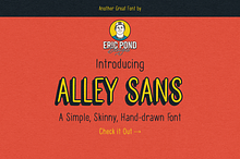 Alley Sans