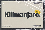 Kilimanjaro Sans (36 fonts), a Font by Nicky Laatz