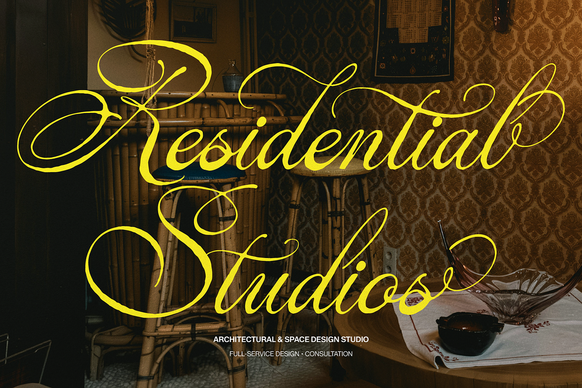 Alventary | Classic Elegant Script, a Script Font by gracetype_studio (Photo 4 of 12)