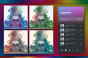 Volcanic Sounds Album Cover Artwork, a Social Media Template by angelicafx (Thumbnail 3 of 3)
