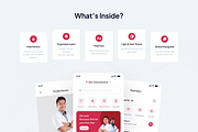 Mediline - Medical & Healthcare App, an UI Kit Template by Unpixel Design (Thumbnail 2 of 5)