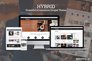 HYBRID - eCommerce Drupal Theme, a Websites & App Template by Bahnal Themes