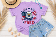 Land of the Free, 4th of July PNG, a Seasonal Illustration by Rose Art (Thumbnail 4 of 7)