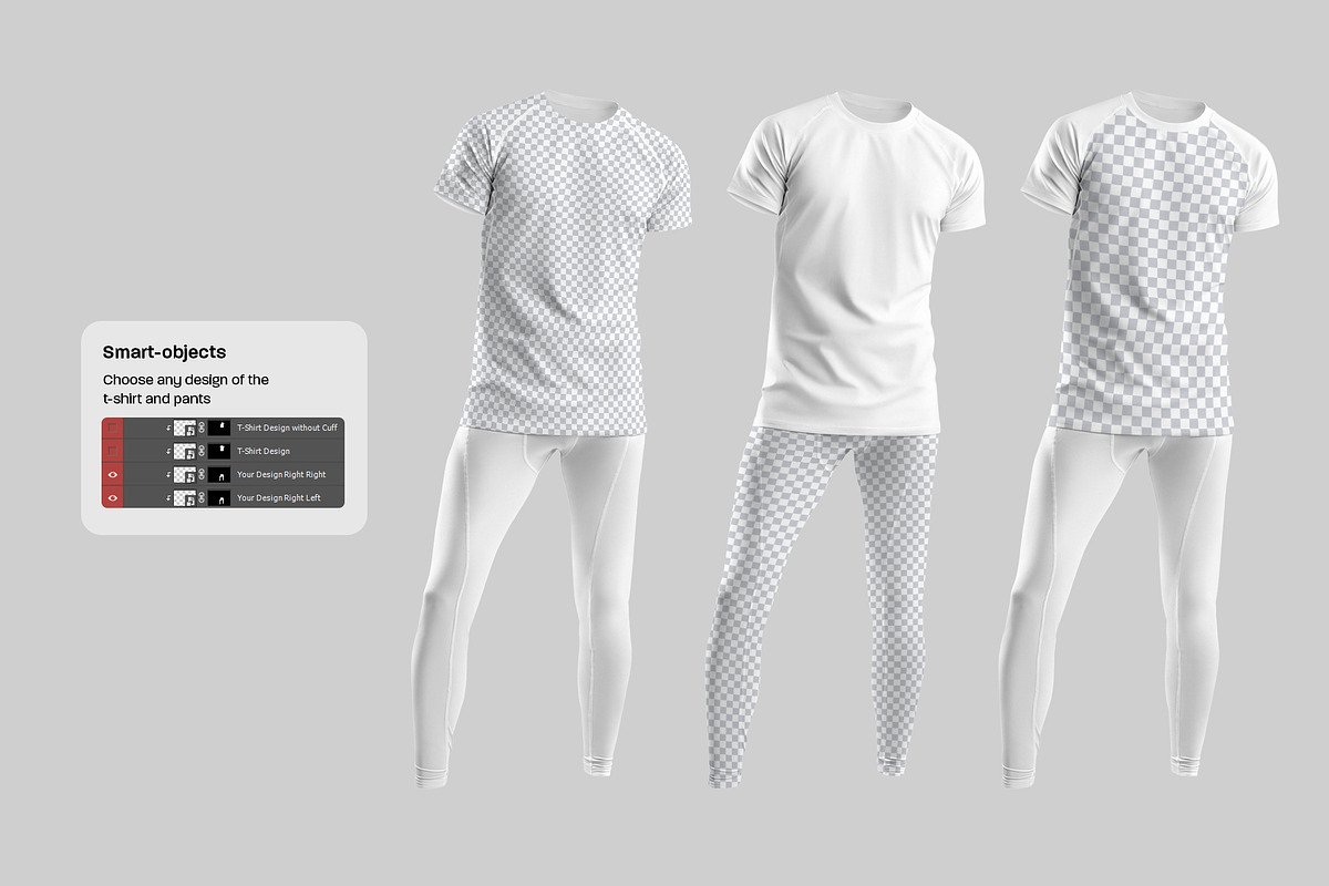 Mockups T-Shirt and Underwear Pants, a Shirt Mockup by Grow Design Craft Studio (Photo 7 of 10)