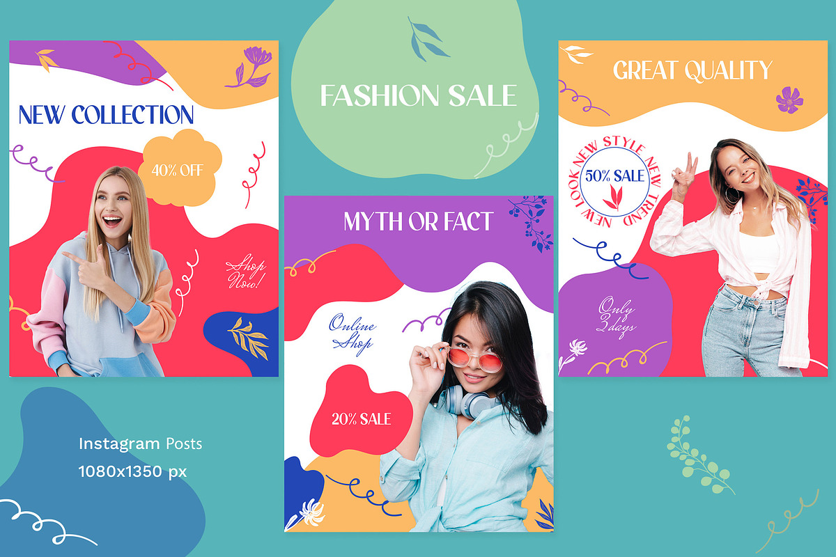 Fashion Sale Instagram, a Social Media Template by Andrew Skoch Design (Photo 5 of 6)