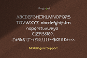 Roguqai Typeface, a Sans Serif Font by Grontype (Thumbnail 9 of 9)