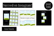 455 Canva Black Instagram Template, a Social Media Template by Emerald Eyes Design (Thumbnail 10 of 12)