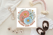 Boho Retro PNG Sublimation Bundle, an Object Illustration by CraftArtStudio (Thumbnail 4 of 4)