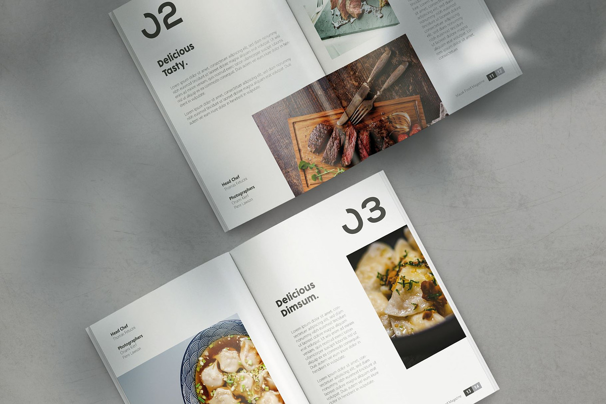 Masak Food Magazine Template, a Magazine Template by 730 Studio (Photo 4 of 5)