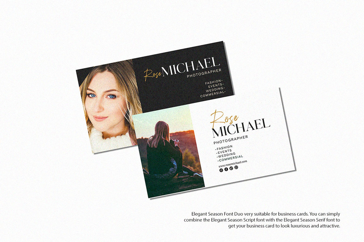 Elegant Seasons Font Duo, a Script Font by Lucky Type (Photo 16 of 25)