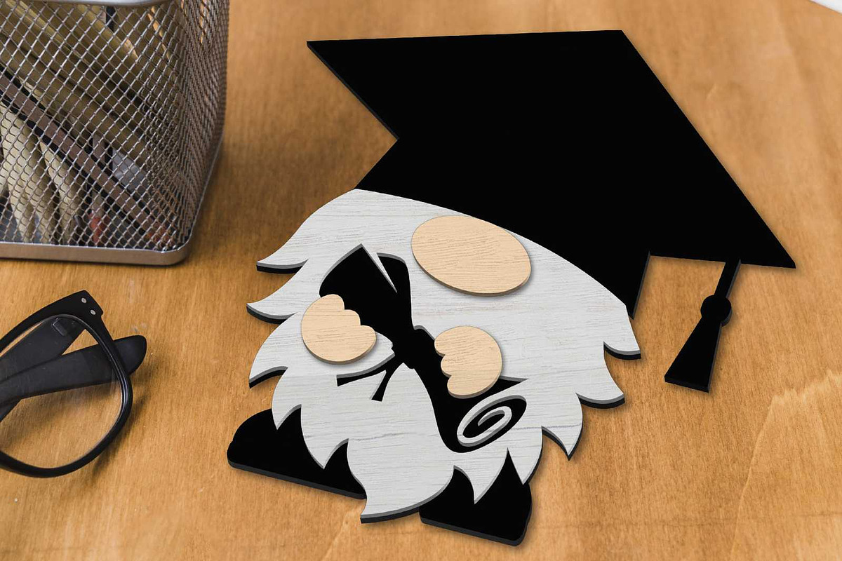 GNOMES SET Decor Multilayer Files, a Templates & Theme by LaserCutano (Photo 7 of 7)