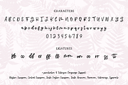 Forestborn Script Font, a Handwritten Font by Beck McCormick (Thumbnail 10 of 10)