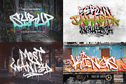 Complete Graffiti Font Bundles!, a Handwritten Font by tomatstudio (Thumbnail 6 of 10)