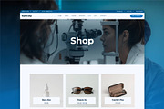 Optometrist WordPress Theme, a WordPress Template by Nicdark Themes (Thumbnail 3 of 4)