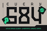 Futurobit, a Font by graphicook (Thumbnail 6 of 10)