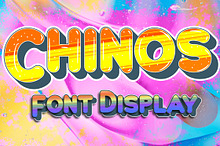 Chinos - Display Font