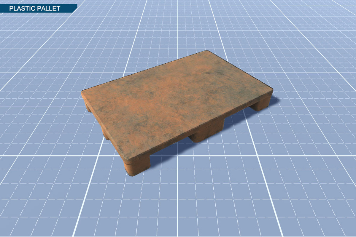 Pallets Set, an Environmental 3D Model by 3DCaster (Photo 3 of 8)