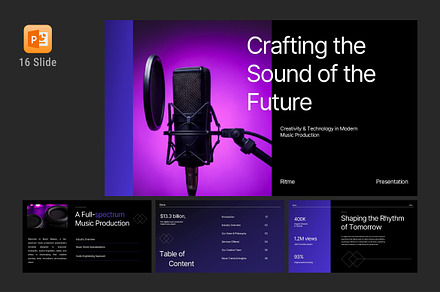 Black Modern Music Presentation