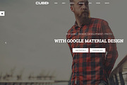 CubePlus HTML5 Responsive Template, a Bootstrap Template by PixelCoder (Thumbnail 2 of 6)