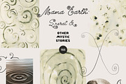 MAMA EARTH Mystic Spiral Textures, an Object Graphic by Lana Elanor (Thumbnail 8 of 17)