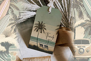 Retro Surfing Clipart Board Ocean, an Illustration by BigCakeBee (Thumbnail 4 of 4)
