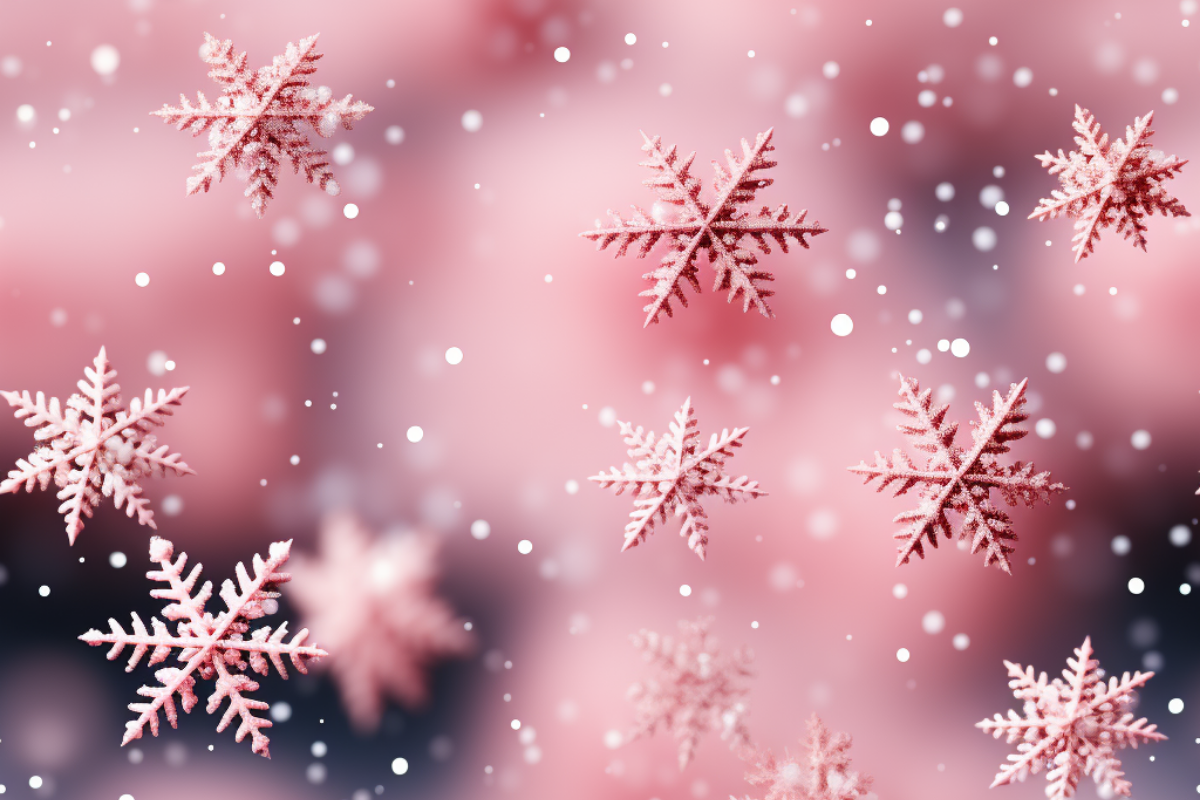 Christmas Snowflakes Seamless Paper, a Background Graphic by Agnesagraphic (ID 95) (Photo 6 of 8)