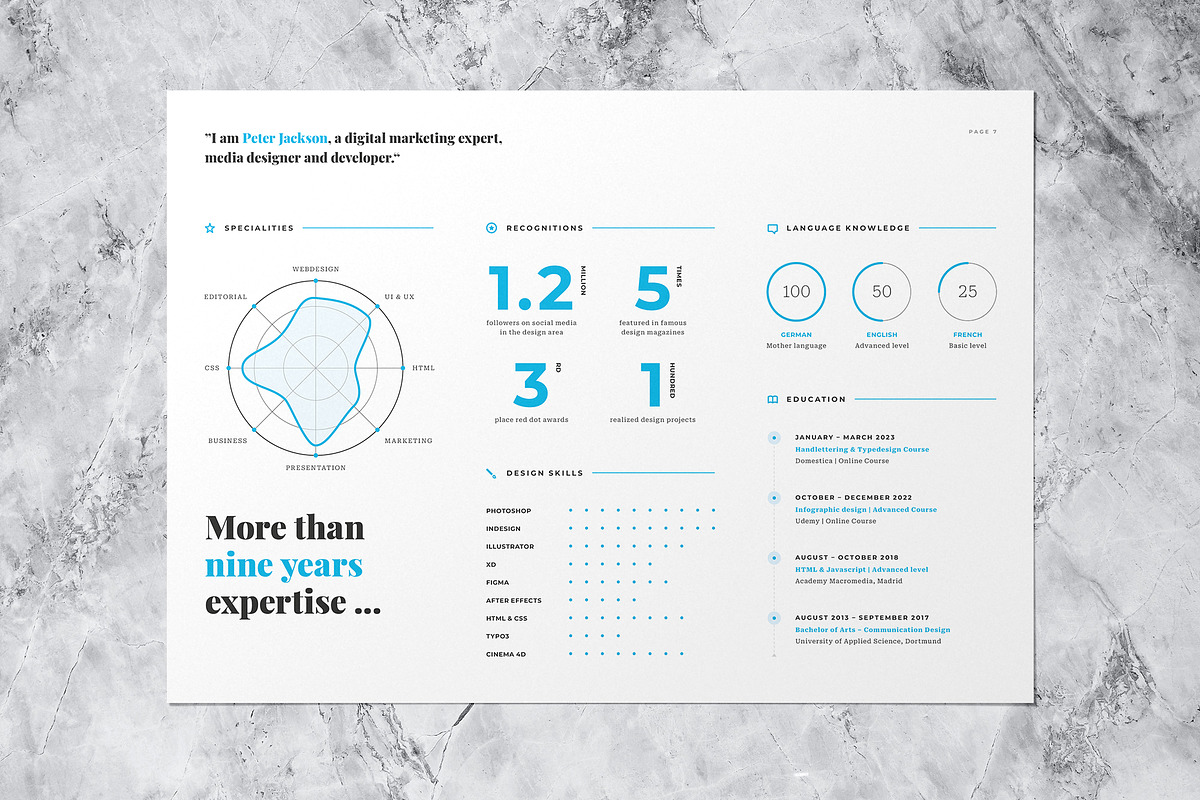 Outstanding Application Template, a Resume Template by Template Temple (Photo 7 of 8)