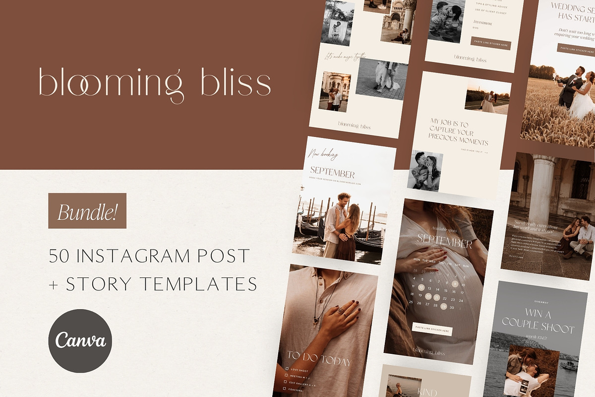 Minimal Photography Insta Templates, a Social Media Template by Wonderlik Webdesign (Photo 2 of 11)