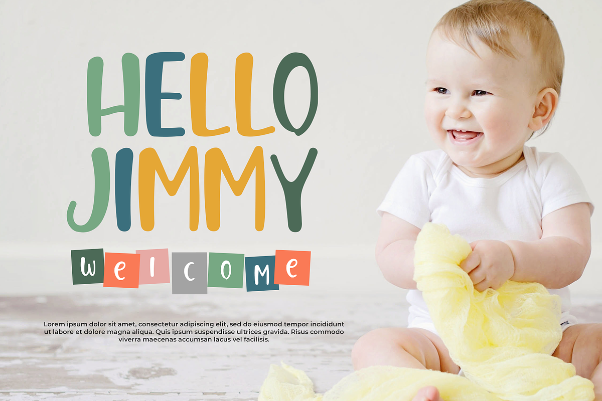 Smart People New Kids Display Font, a Handwritten Font by RT Studio (Photo 7 of 12)